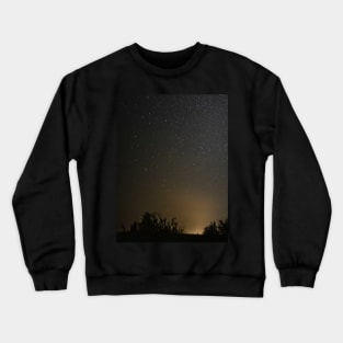 Clear sky night with starts Crewneck Sweatshirt